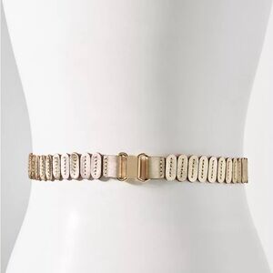 Anthropologie Gold stretch Belt